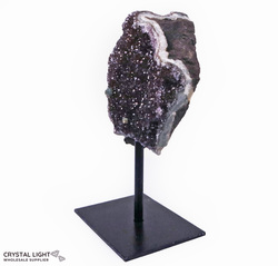 Display Pieces on Stand: Red Amethyst Druse on Stand