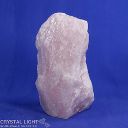 Rough Cut Bases: Rose Quartz Rough Cut Base