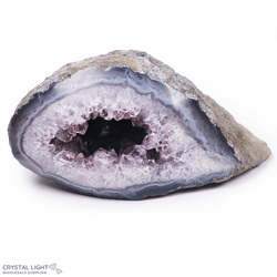 Other: Amethyst Semi Polished Geode