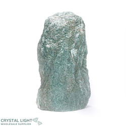 Rough Cut Bases: Fuchsite Rough Cut Base