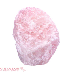 Rough Cut Bases: Rose Quartz Rough Cut Base