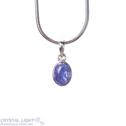 Sterling Silver Pendants: Tanzanite Pendant