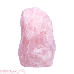 Rough Cut Bases: Rose Quartz Rough Cut Base