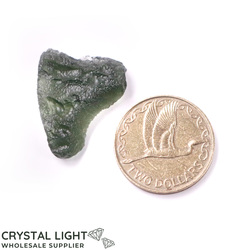 Small Crystal Specimens: Moldavite Specimen (5.59g)