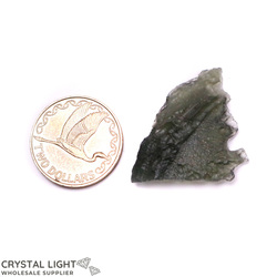 Mini Crystal Specimens: Moldavite Specimen (6.16g)