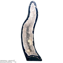 Other Large Crystals: Agate Tall Geode (Large)
