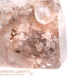 Single Point Listings: Lodolite Quartz Point with Rutile