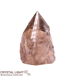 Cut Base Points: Smokey Quartz Cut Base Point