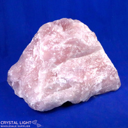 Single Rough Listings: Rose Quartz Rough Piece