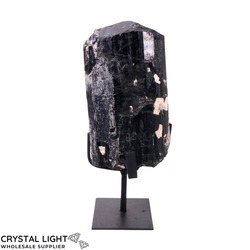 Display Pieces on Stand: Terminated Black Tourmaline on Stand