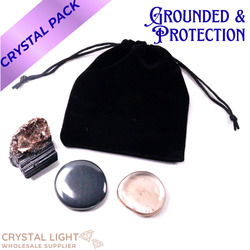 Gift Sets: Grounding & Protection Crystal Pack