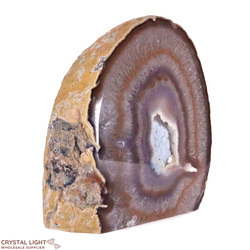 Agate Geodes: Agate Cut Base Geode Large