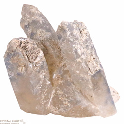 Cathedral Crystals: Citrine Cluster with Dumortierite