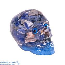 Skulls: Resin Skull - Sodalite