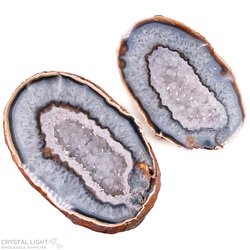 Crystal Pots: Agate Pot with Lid (Large)