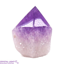 Cut Base Points: Bolivian Amethyst Cut Base Point