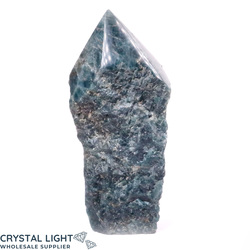 Cut Base Points: Green Apatite Cut Base Point