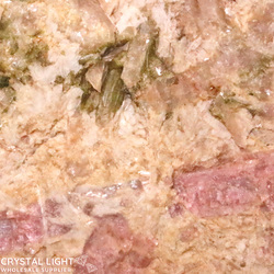 Single Rough Listings: Pink and Green Tourmaline on Matrix