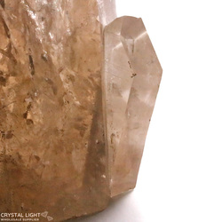 Individual Natural Points: Smokey Quartz Cut Base Point Large