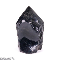 Cut Base Points: Silversheen Obsidian Cut Base Point