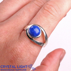 Sterling Silver Rings: Lapis Lazuli Ring