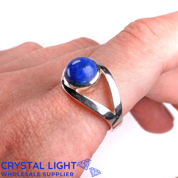 Sterling Silver Rings: Lapis Lazuli Ring