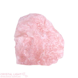 Single Rough Listings: Rose Quartz Rough Piece