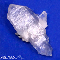 Tabular Crystals: Quartz Tabular DT Cluster