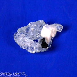 Mini Crystal Specimens: Hyalite Opal Specimen (UV)