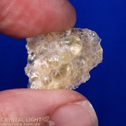 Mini Crystal Specimens: Hyalite Opal Specimen (UV)