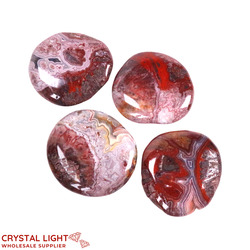 Flatstone Individuals and Lots: Crazy Lace Agate Flatstone Lot