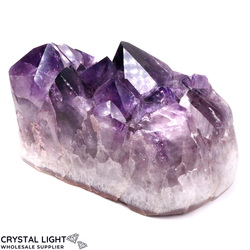Single Druse Pieces: Amethyst Polished Druse