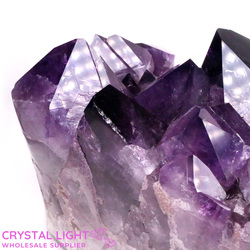 Single Druse Pieces: Amethyst Polished Druse