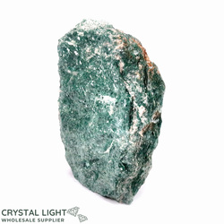 Rough Cut Bases: Fuchsite Rough Cut Base