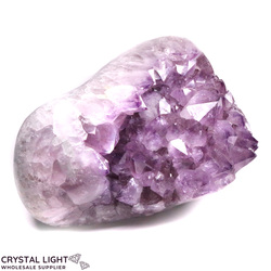 Single Druse Pieces: Amethyst Polished Druse