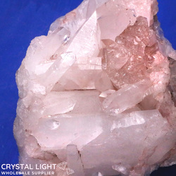 Clusters: Sacred Rose Lithium Quartz Cluster
