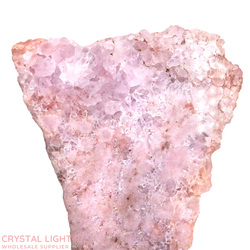 Display Pieces on Stand: Pink Amethyst on Stand