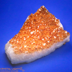 Single Druse Pieces: Citrine Druse Piece
