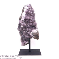 Display Pieces on Stand: Amethyst Druse on Stand