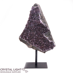Display Pieces on Stand: Amethyst Druse on Stand