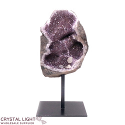 Display Pieces on Stand: Amethyst Druse on Stand