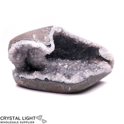 Single Druse Pieces: Grey Amethyst Geode