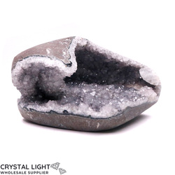 Single Druse Pieces: Grey Amethyst Geode