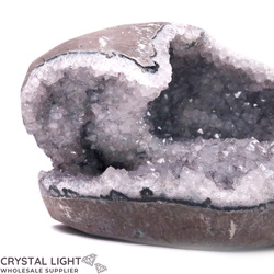 Single Druse Pieces: Grey Amethyst Geode