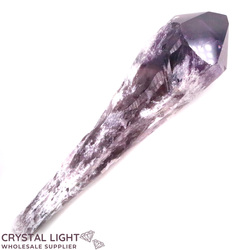 Natural Points: Amethyst Semi Polished Wand