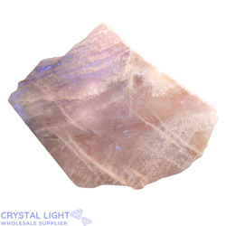 Slices: Rainbow Moonstone Slice