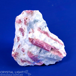 Single Rough Listings: Aquamarine & Pink Tourmaline Piece
