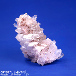 Clusters: Sacred Rose Lithium Quartz Cluster