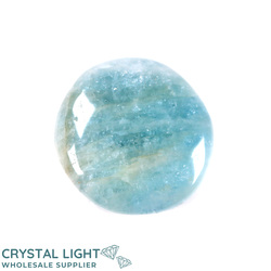Flatstone Individuals and Lots: Aquamarine Flatstone (Single)