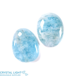 Flatstone Individuals and Lots: Aquamarine Flatstone Lot